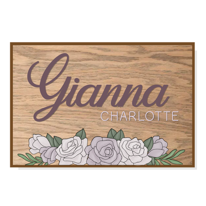 Gianna | 3D Wood Sign