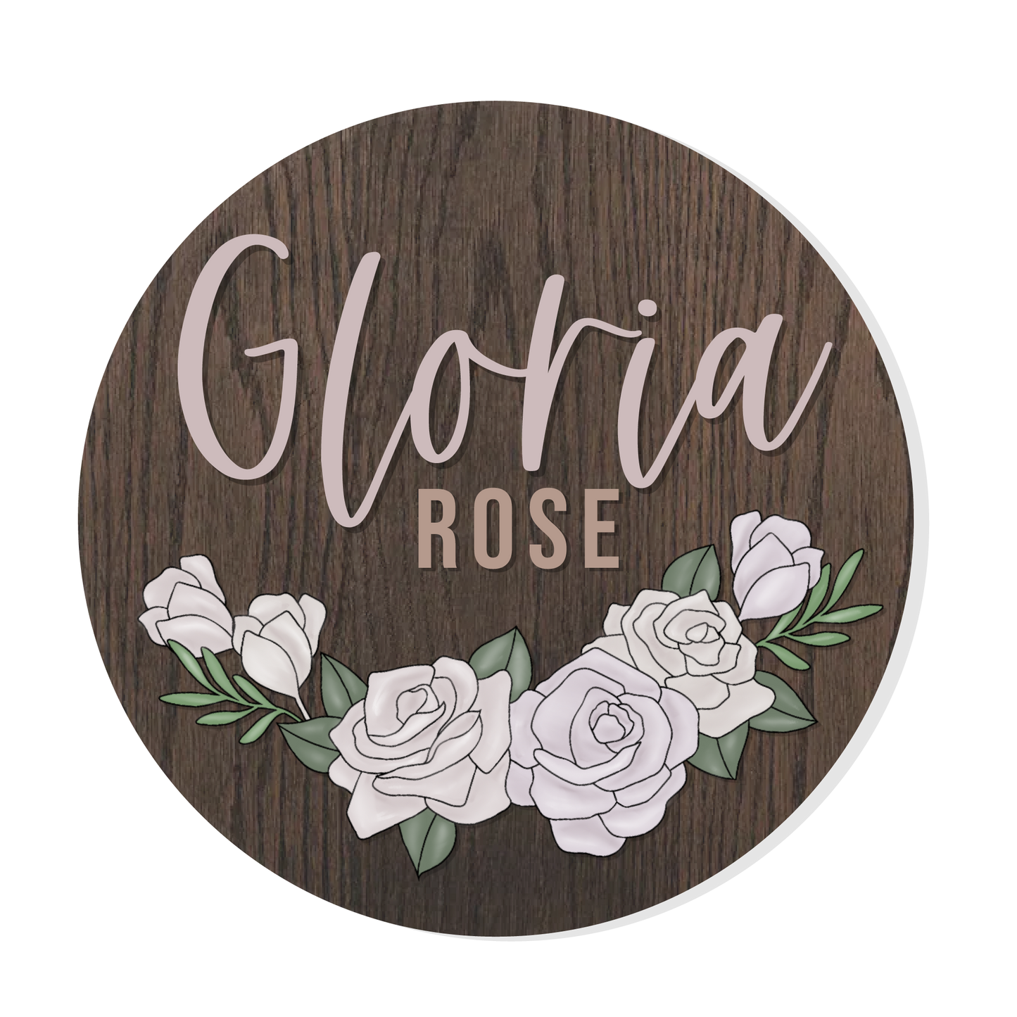 Gloria | 3D Wood Sign