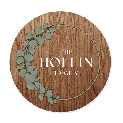 Hollin | 3D Wood Sign