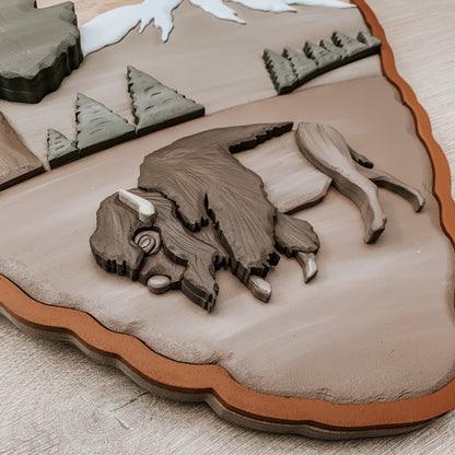 National Park | 3D Wood Sign