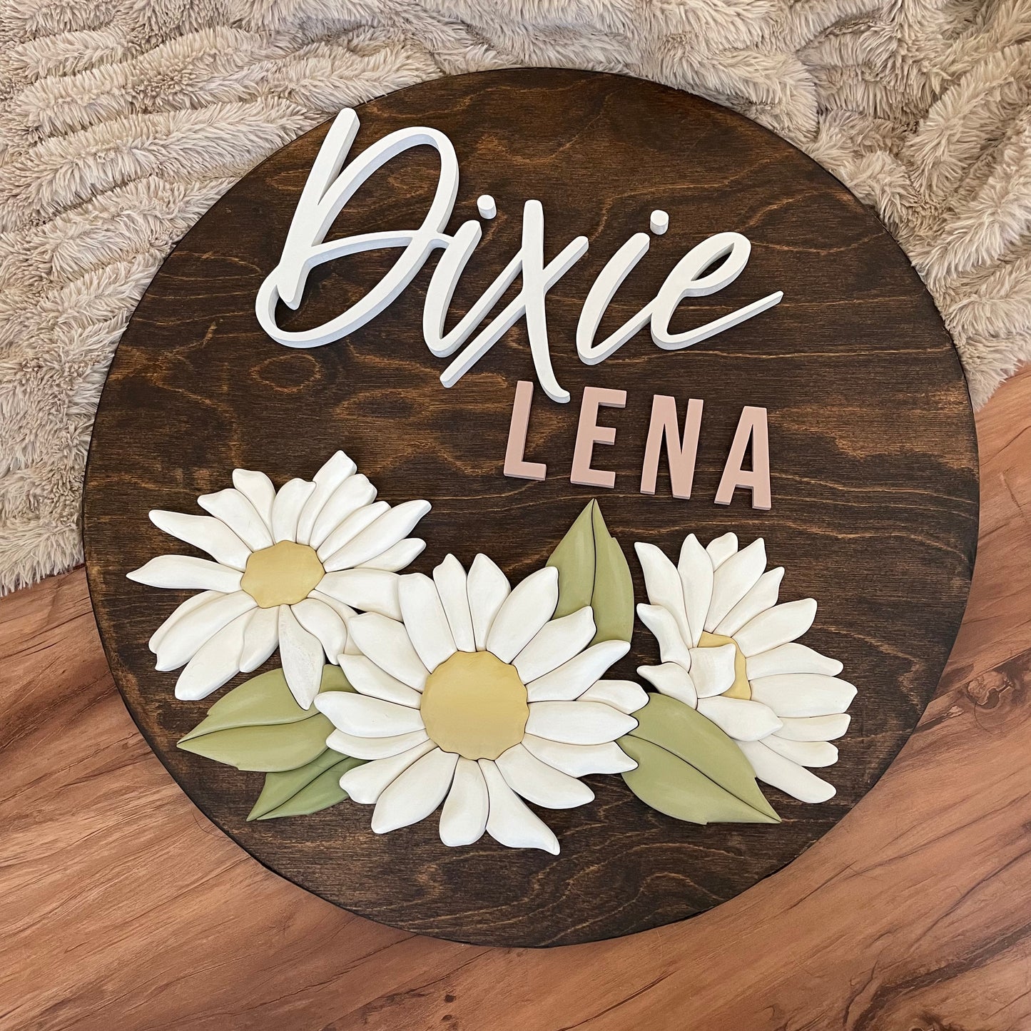 Dixie | 3D Wood Sign