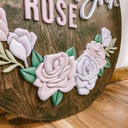 Gloria | 3D Wood Sign