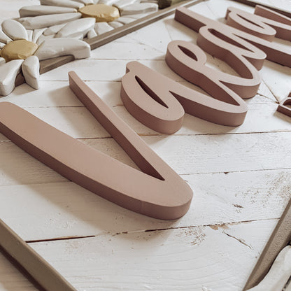 Vaeda | 3D Wood Sign