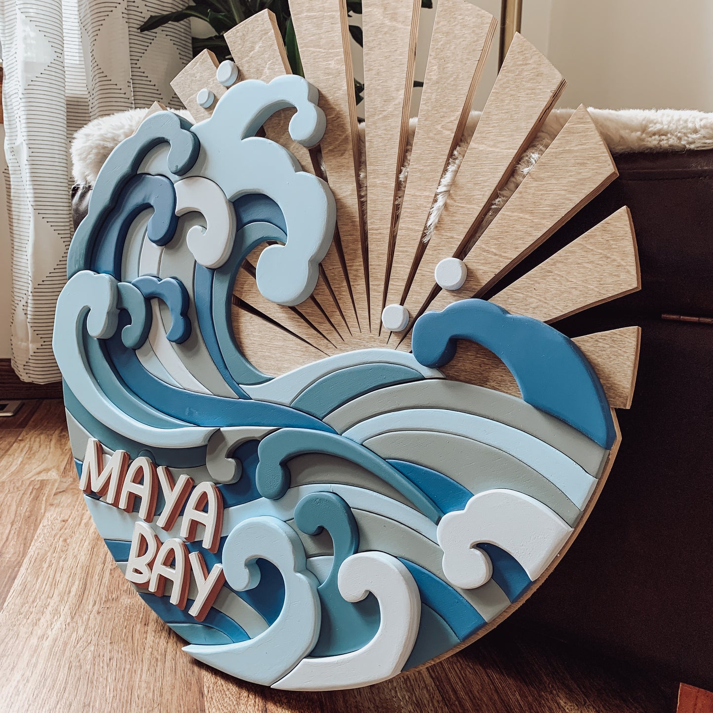 Maya Bay | 3D Wood Sign