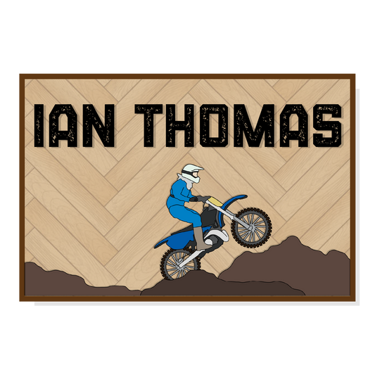 Ian | 3D Wood Sign