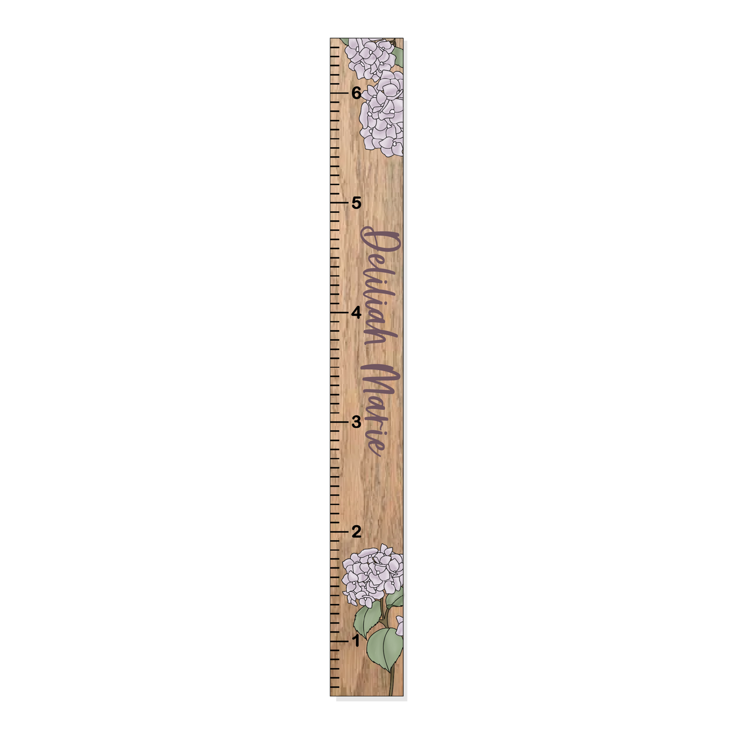 Jolie | Growth Chart | 3D Wood Sign