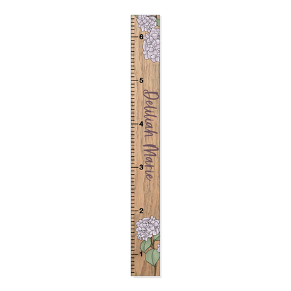 Jolie | Growth Chart | 3D Wood Sign