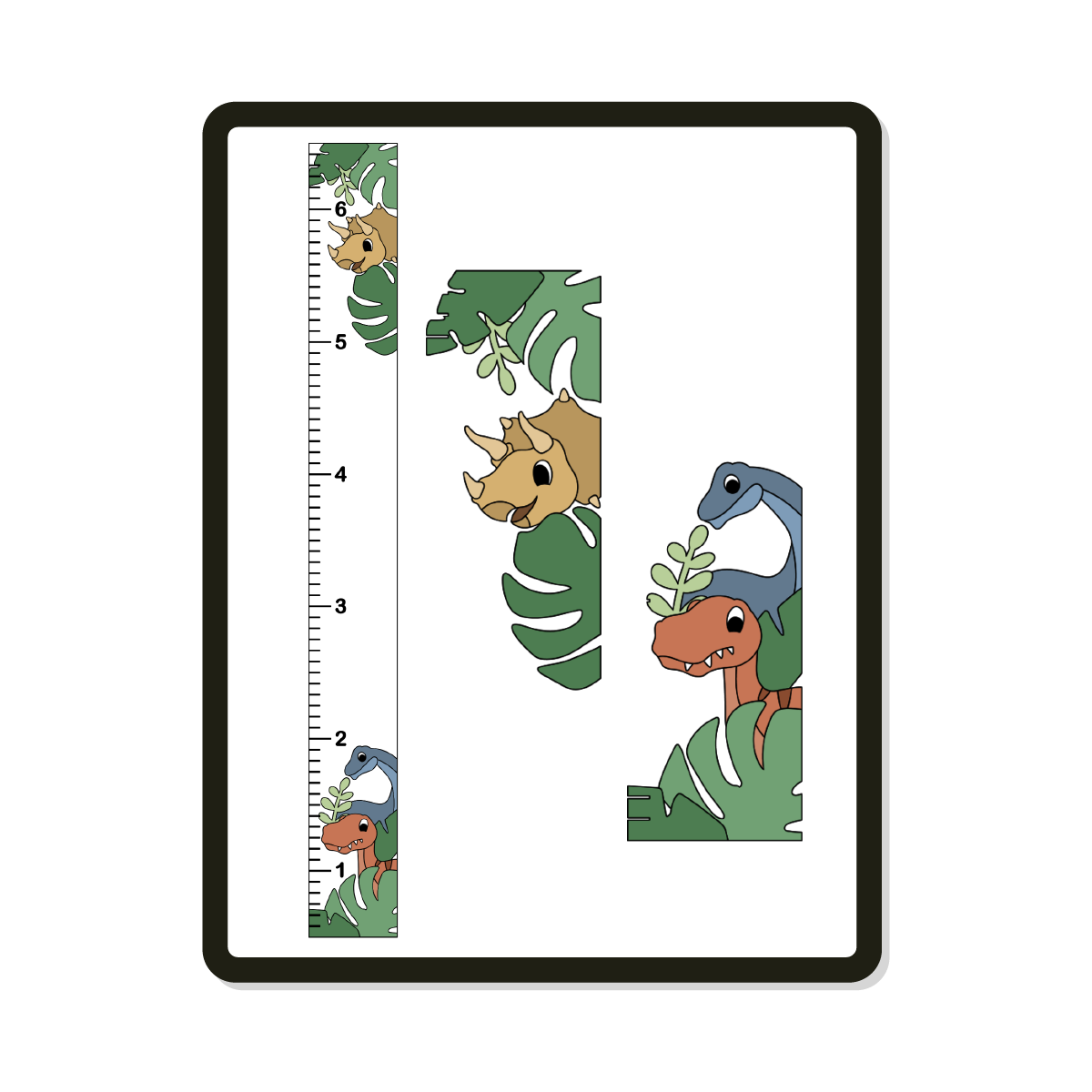 Jurassic | Growth Chart | Dinosaurs