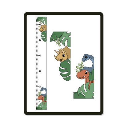 Jurassic | Growth Chart | Dinosaurs