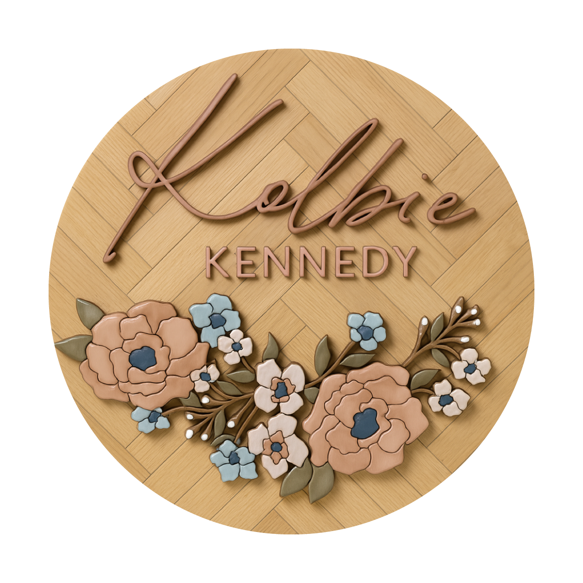 Kolbie | 3D Wood Sign