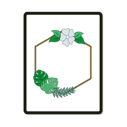 Layken | Round | Tropical Flower