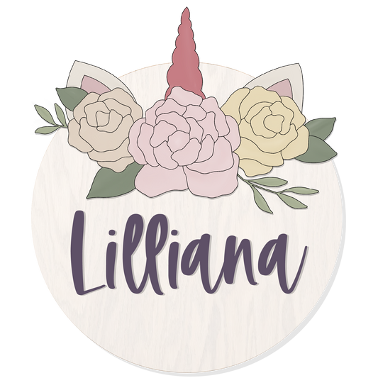 Lillianna | 3D Wood Sign