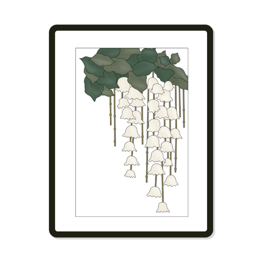 Lilly | Rectangle | Lily of the Valley