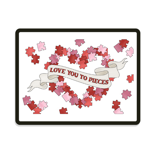 Love2Pieces | Digital SVG Template