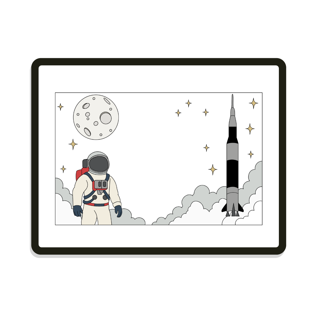 NASA | Rectangle | Outer Space