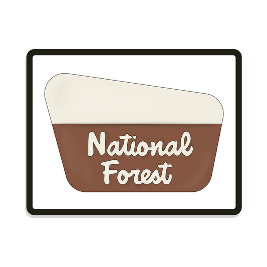 National Forest | Digital SVG Template