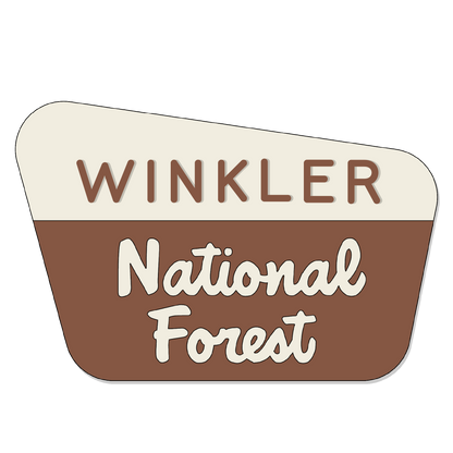 National Forest | 3D Wood Sign