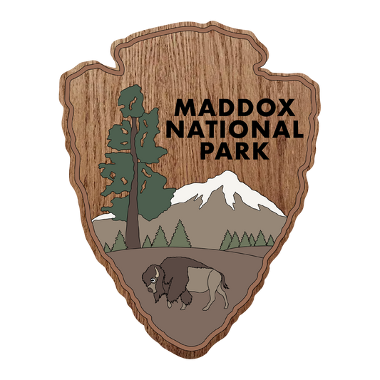 National Park | 3D Wood Sign