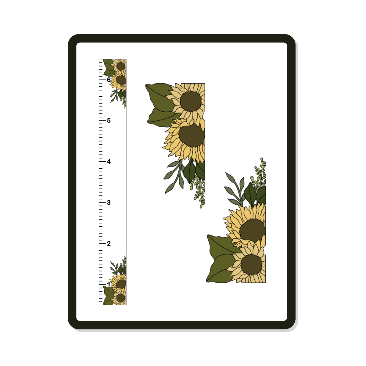 Paislee | Growth Chart | Sunflower
