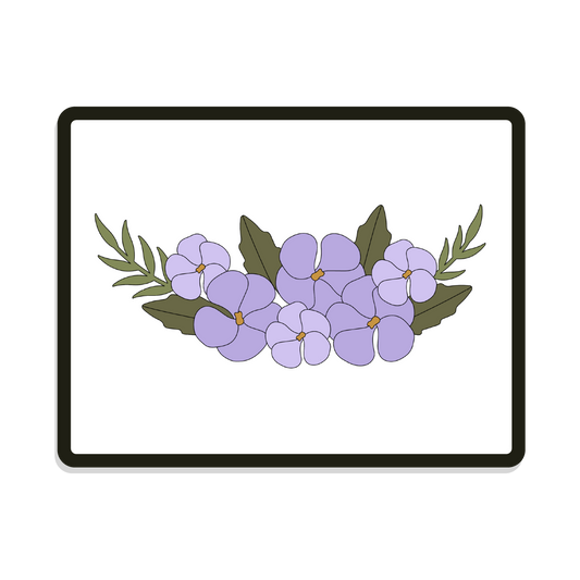 Petra | Round | Pansies