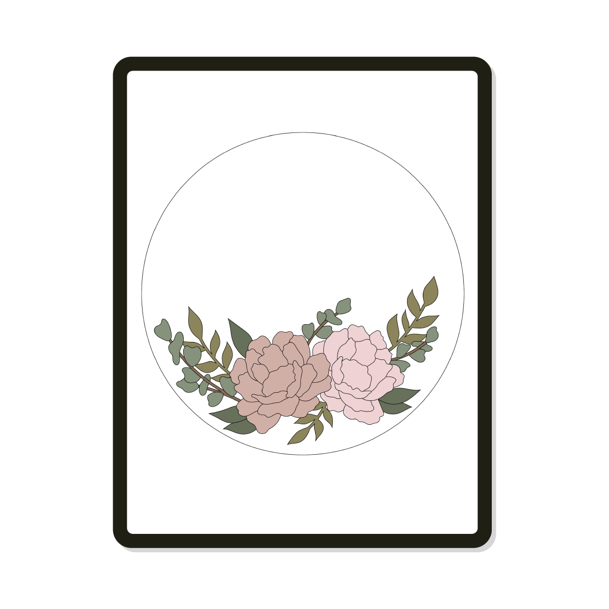 Piper | Round | Peony