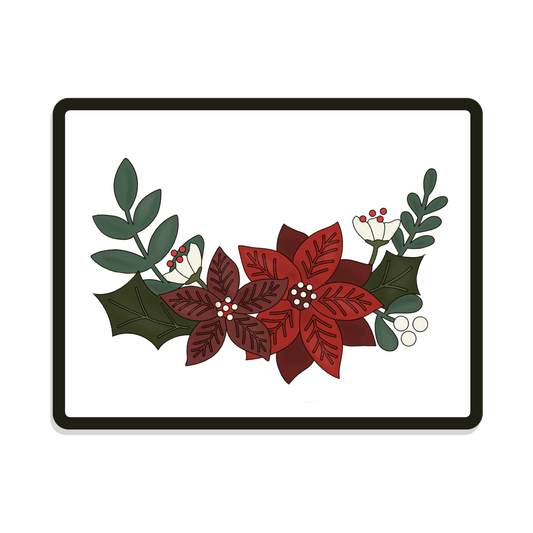 Poinsettia | Digital SVG Template