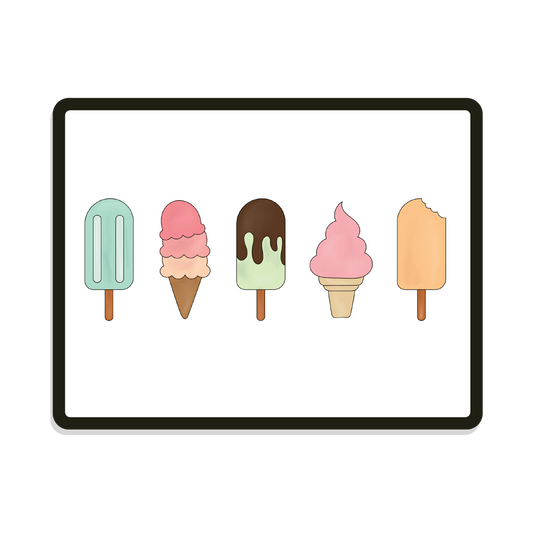 Popsicle | Digital SVG Template