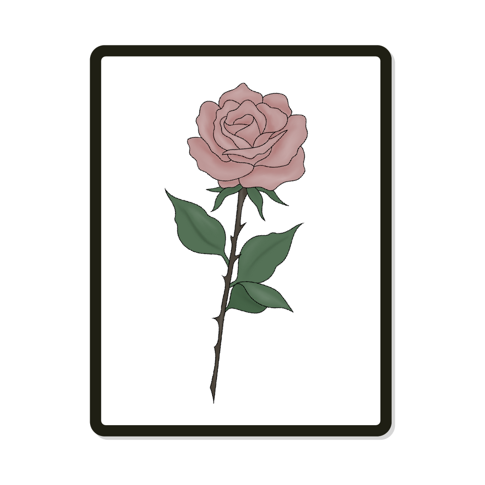 Templete Color Rosa Rosa | Digital SVG Template – Hey Birdee