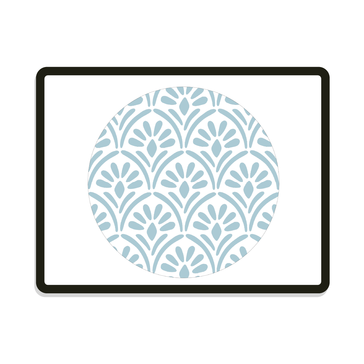 Santorini | Round | Pattern