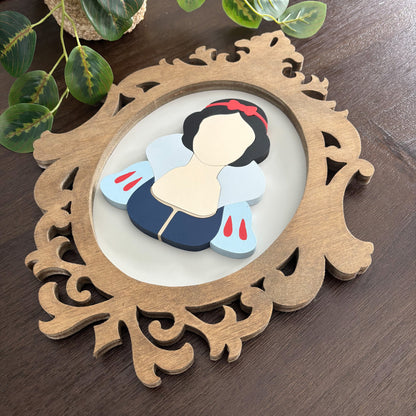 Snow White | 3D Magical Princess Sign