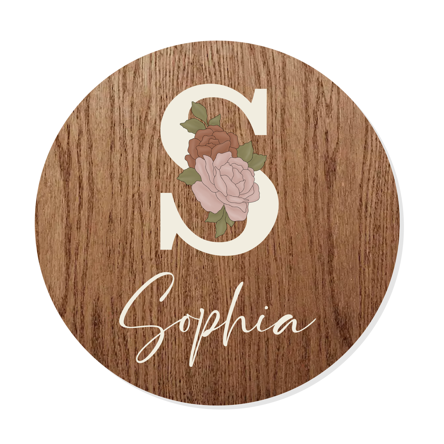 Sophia | 3D Wood Sign