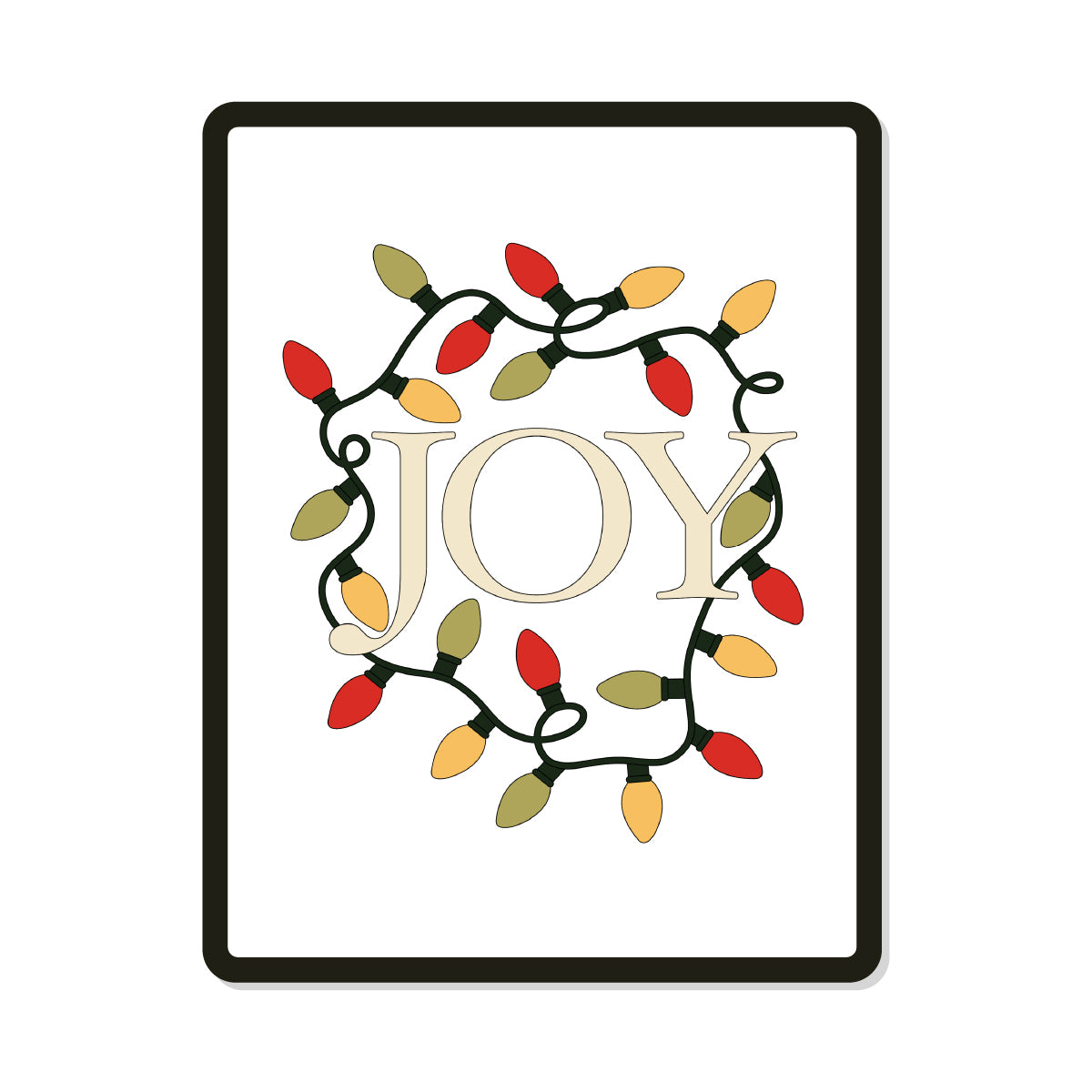 Spark | Round | Christmas Lights
