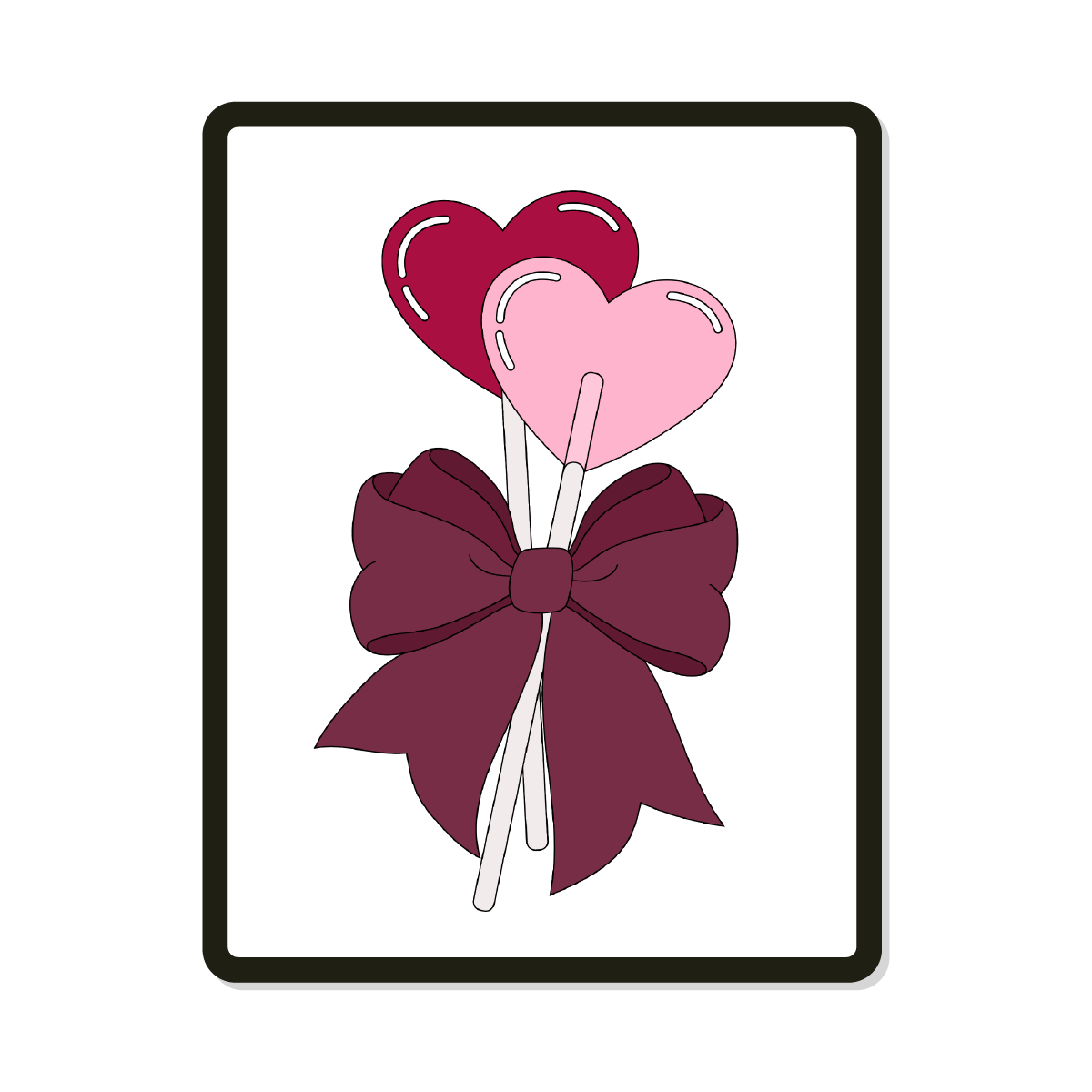 Sucker | Heart Lollipops