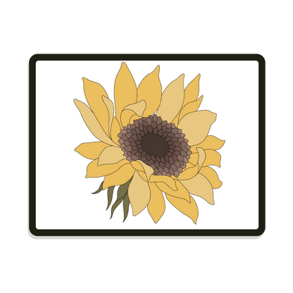 Sunflower | Round | Floral
