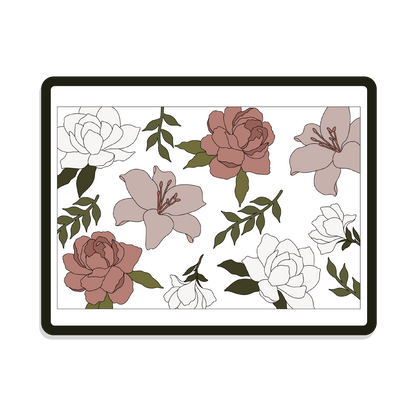 Taryn | Rectangle | Peony, Lilly, Magnolia