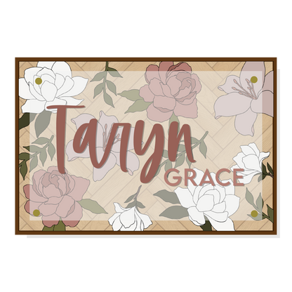 Taryn | Rectangle | Peony, Lilly, Magnolia