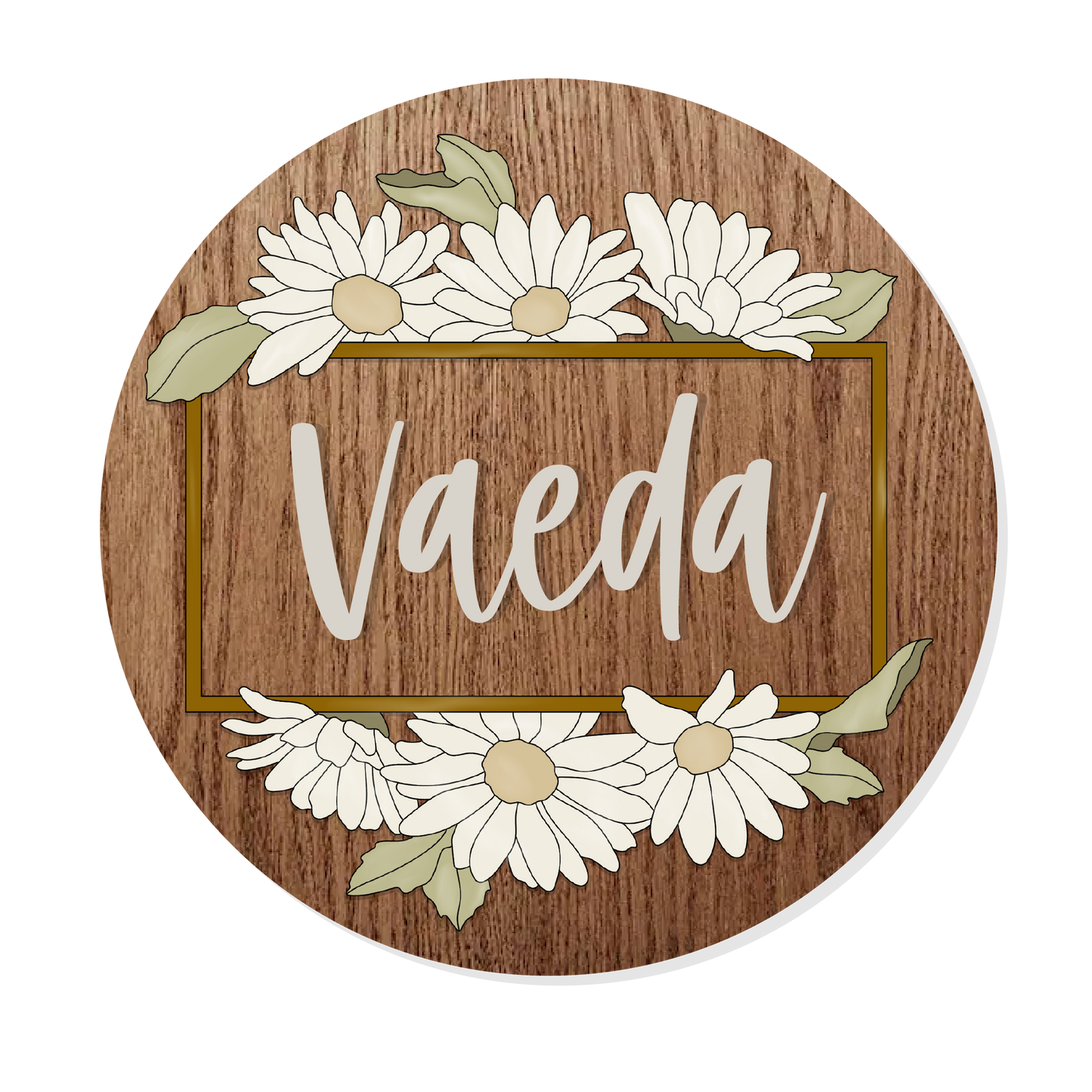 Vaeda | 3D Wood Sign