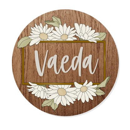 Vaeda | 3D Wood Sign