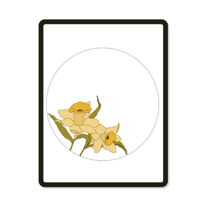 Vienna | Round | Daffodils