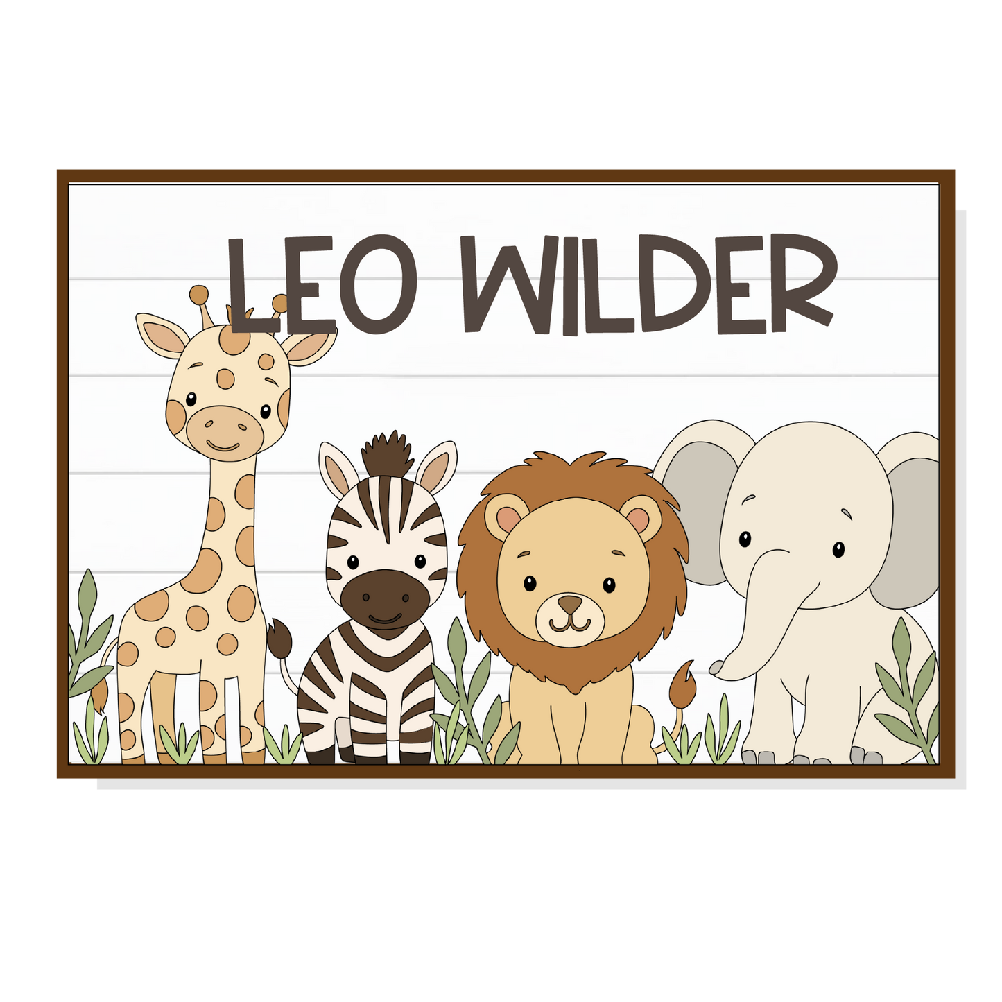 Zoo | Rectangle | Animals