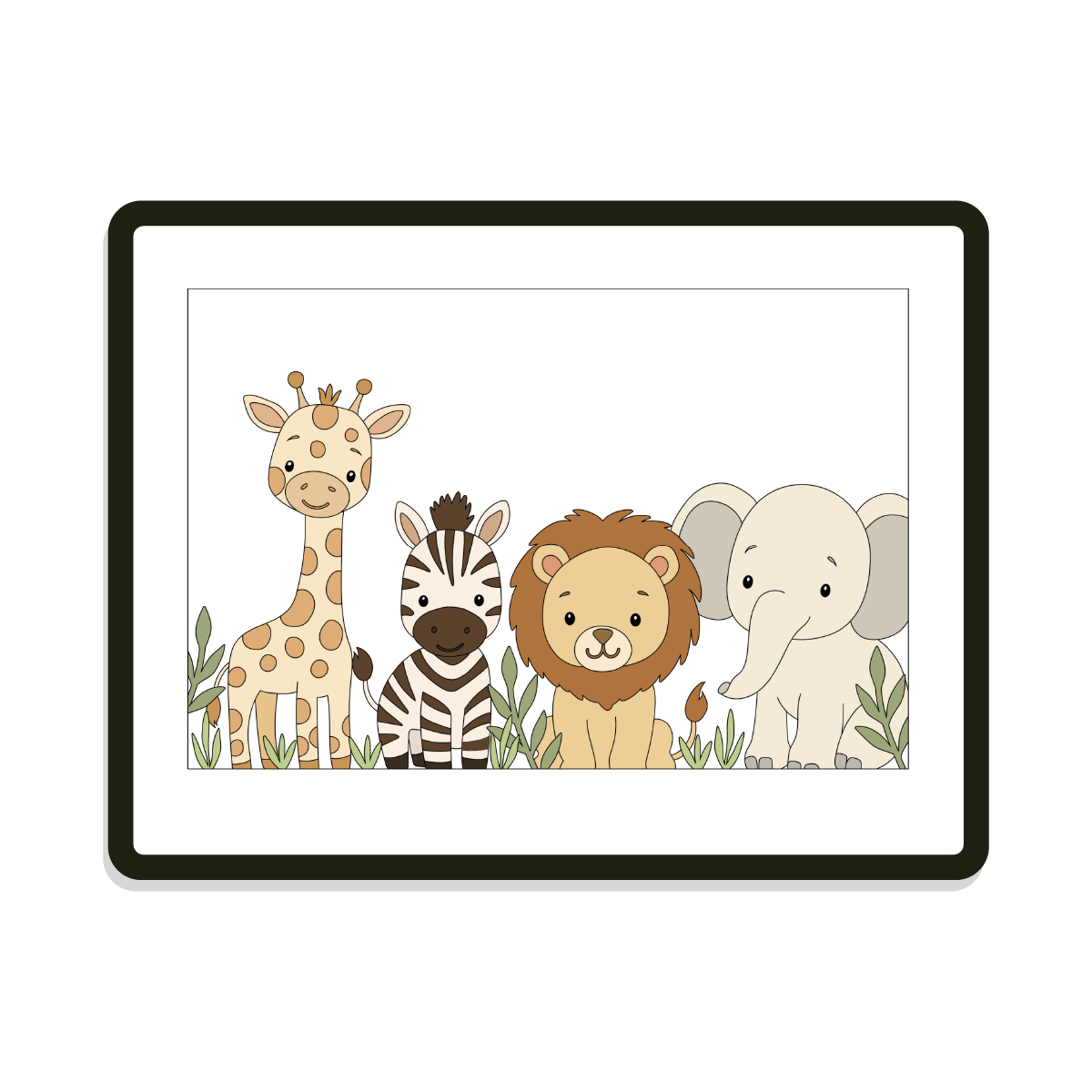 Zoo | Rectangle | Animals – Hey Birdee