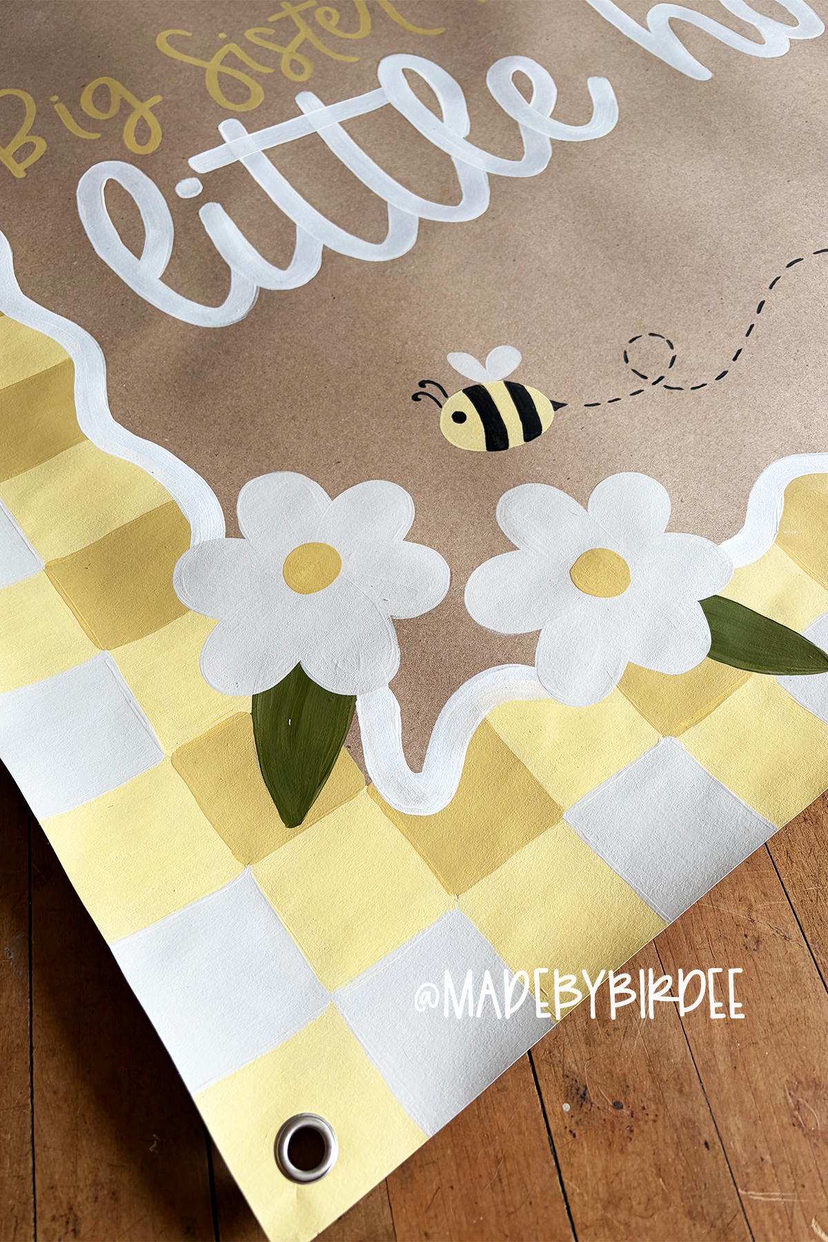 Little Honey Bee Baby Shower Banner