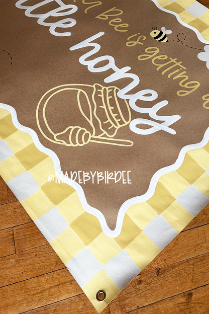 Little Honey Bee Baby Shower Banner