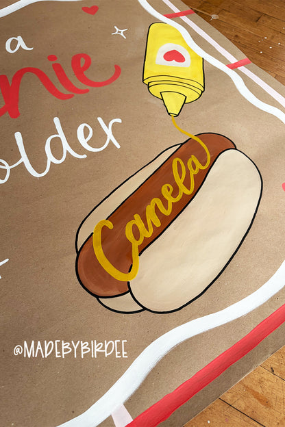 Weenie Bit Older Birthday Banner