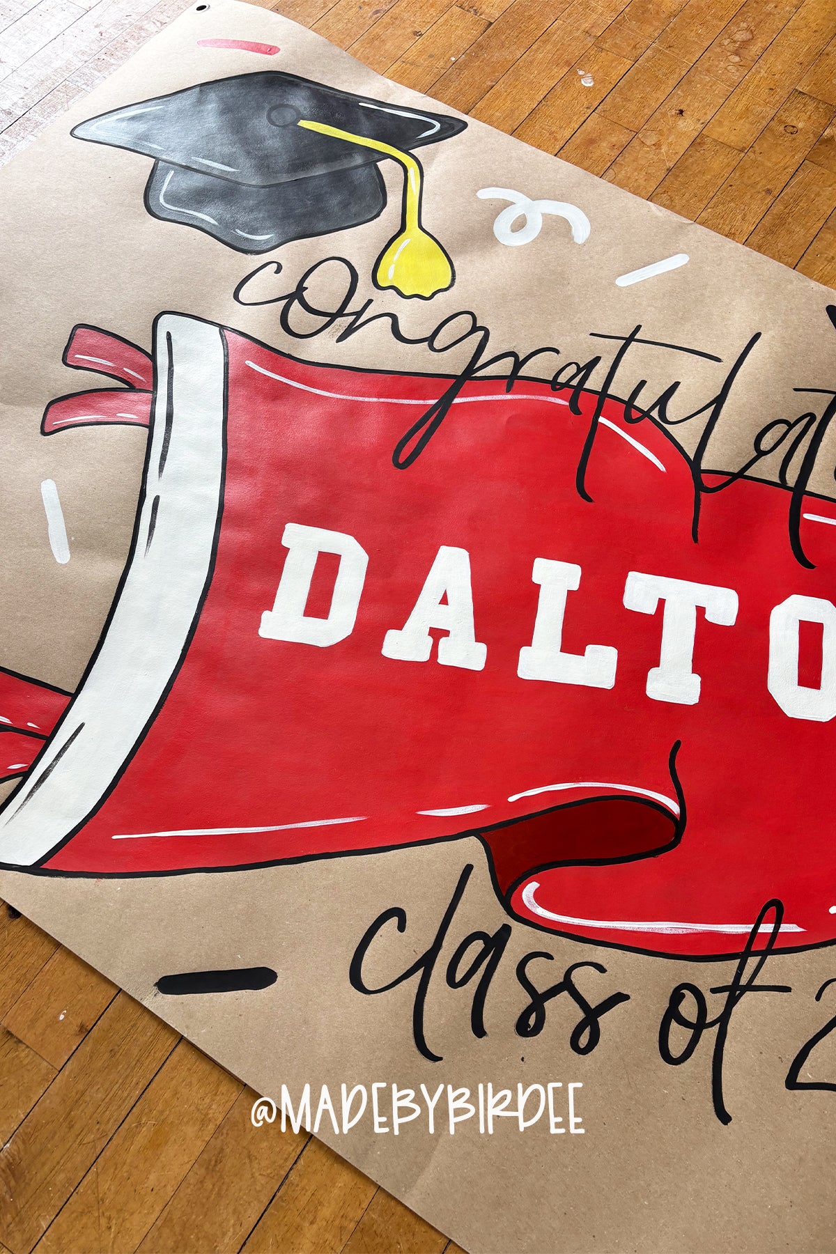 Sports Pennant Graduation Banner
