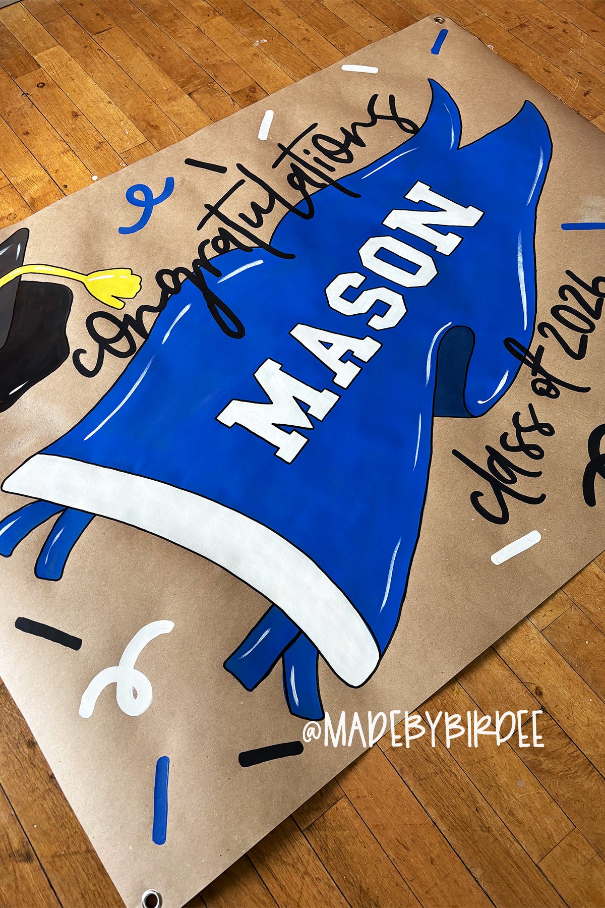 Sports Pennant Graduation Banner