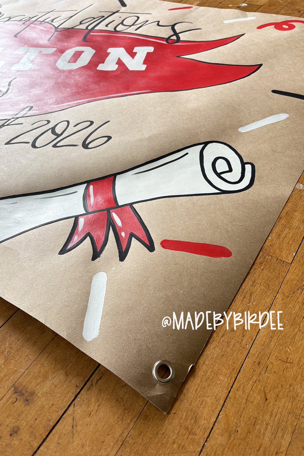 Sports Pennant Graduation Banner