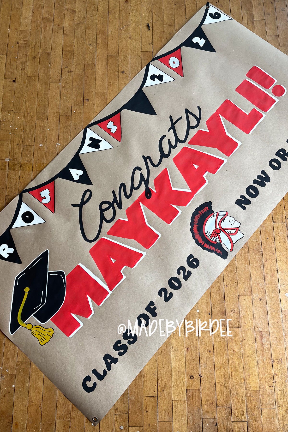 School Spirit Graduation Banner