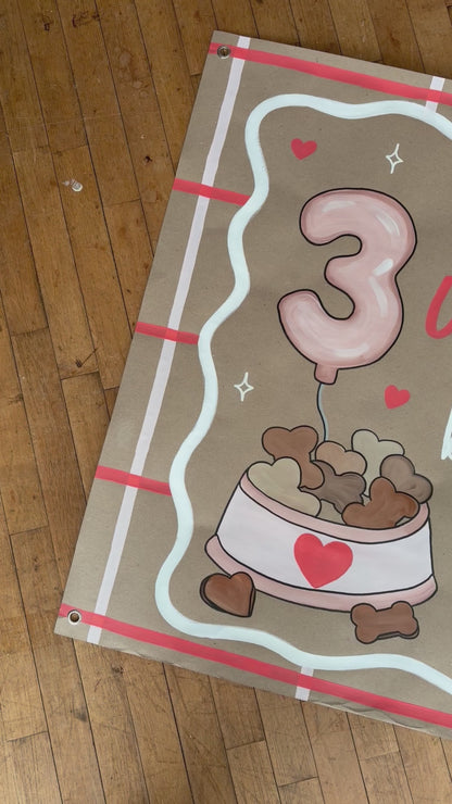 Weenie Bit Older Birthday Banner